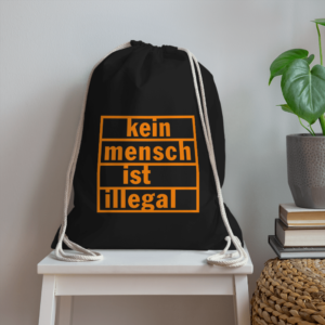 Turnbeutel Kein Mensch ist illegal