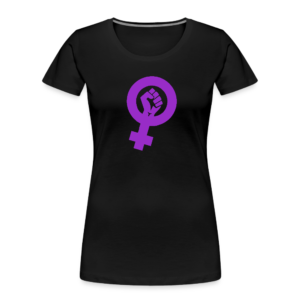 Feminist Bio T-Shirt tailliert