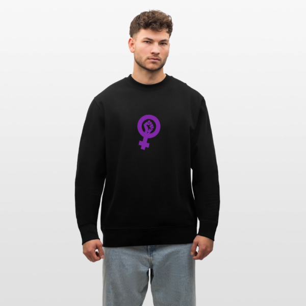 Feminist Unisex Bio-Sweatshirt – Bild 2