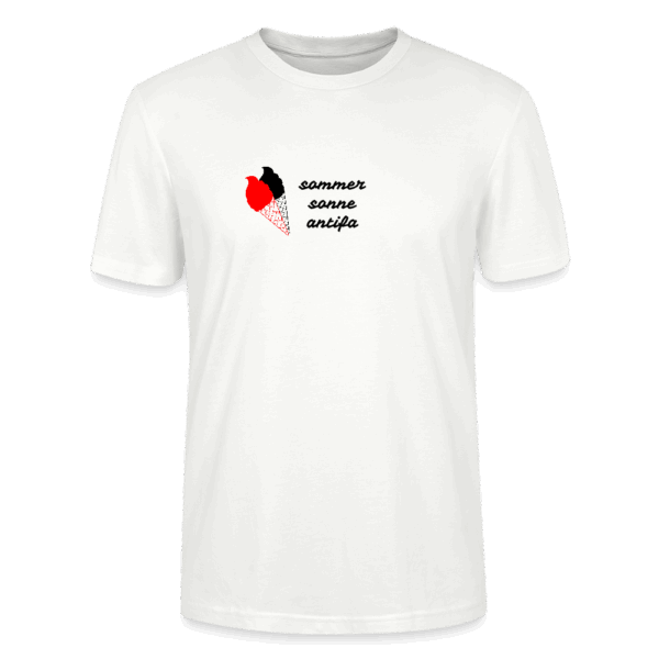 Sommer Sonne Antifa Eis Shirt unisex Bio