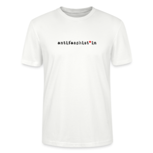 antifaschist*in unisex Bio T-Shirt