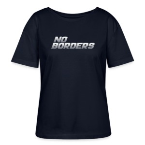 Bio-T-Shirt tailliert No Borders