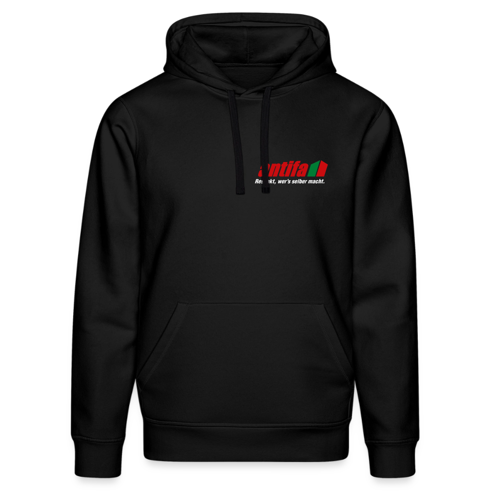 Antifa - Respekt, wer's selber macht. Bio Hoodie unisex – Bild 2