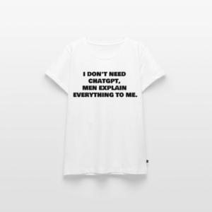 Mansplaining T-Shirt tailliert
